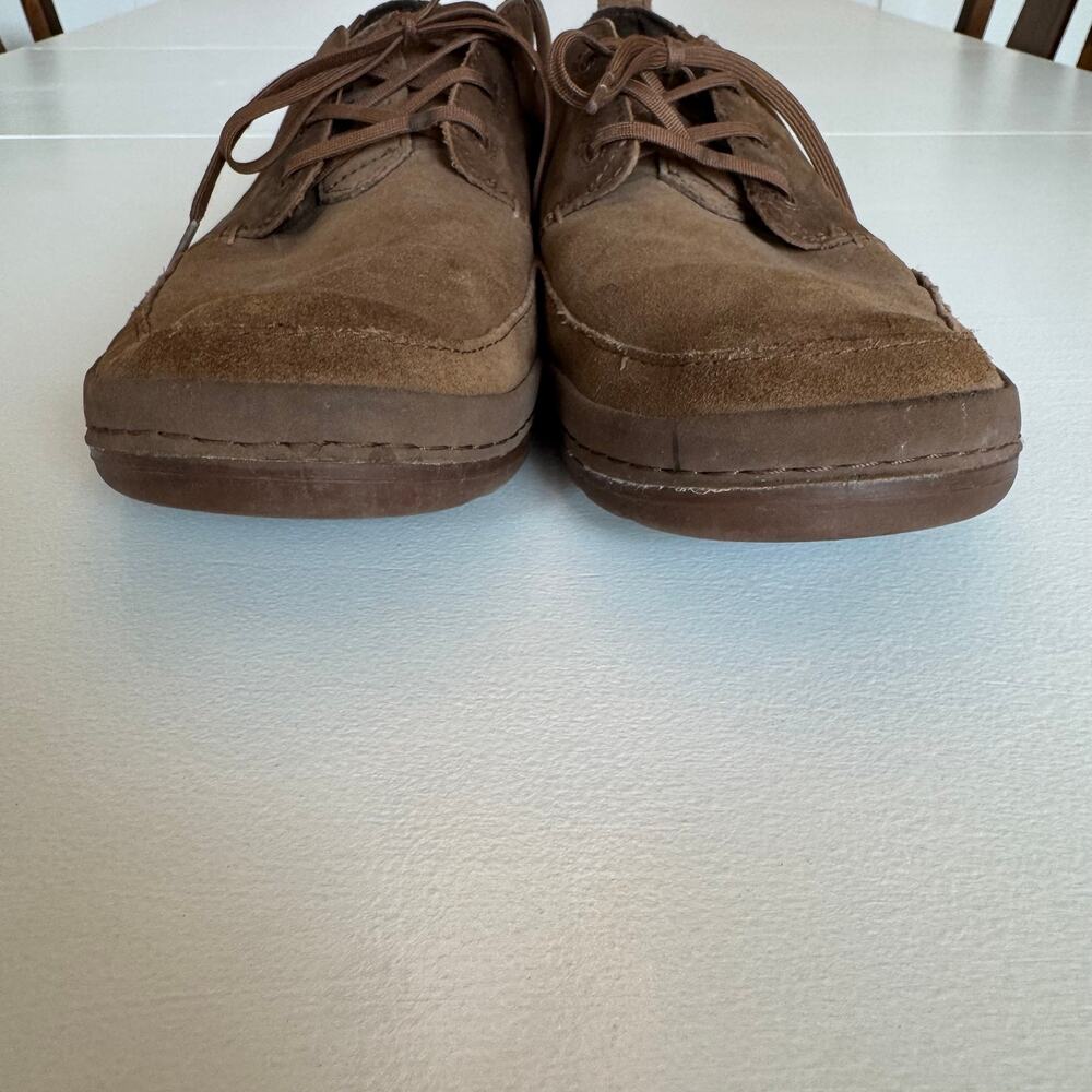 Teva Men's Canyon Life Leather Shoes Bison Brown Suede Size 11 Rugged Outdoor - Picture 4 of 11